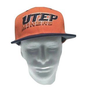 VTG University Of Texas El Paso Snapback UTEP Miners Baseball Cap Sports Hat